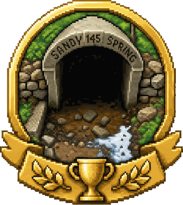 Gold Sandy Spring medal